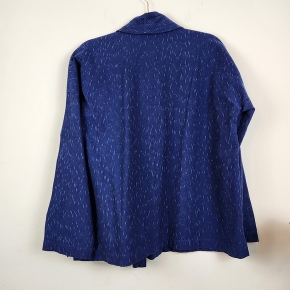 Eileen Fisher Blue Blazer - Picture 2 of 6